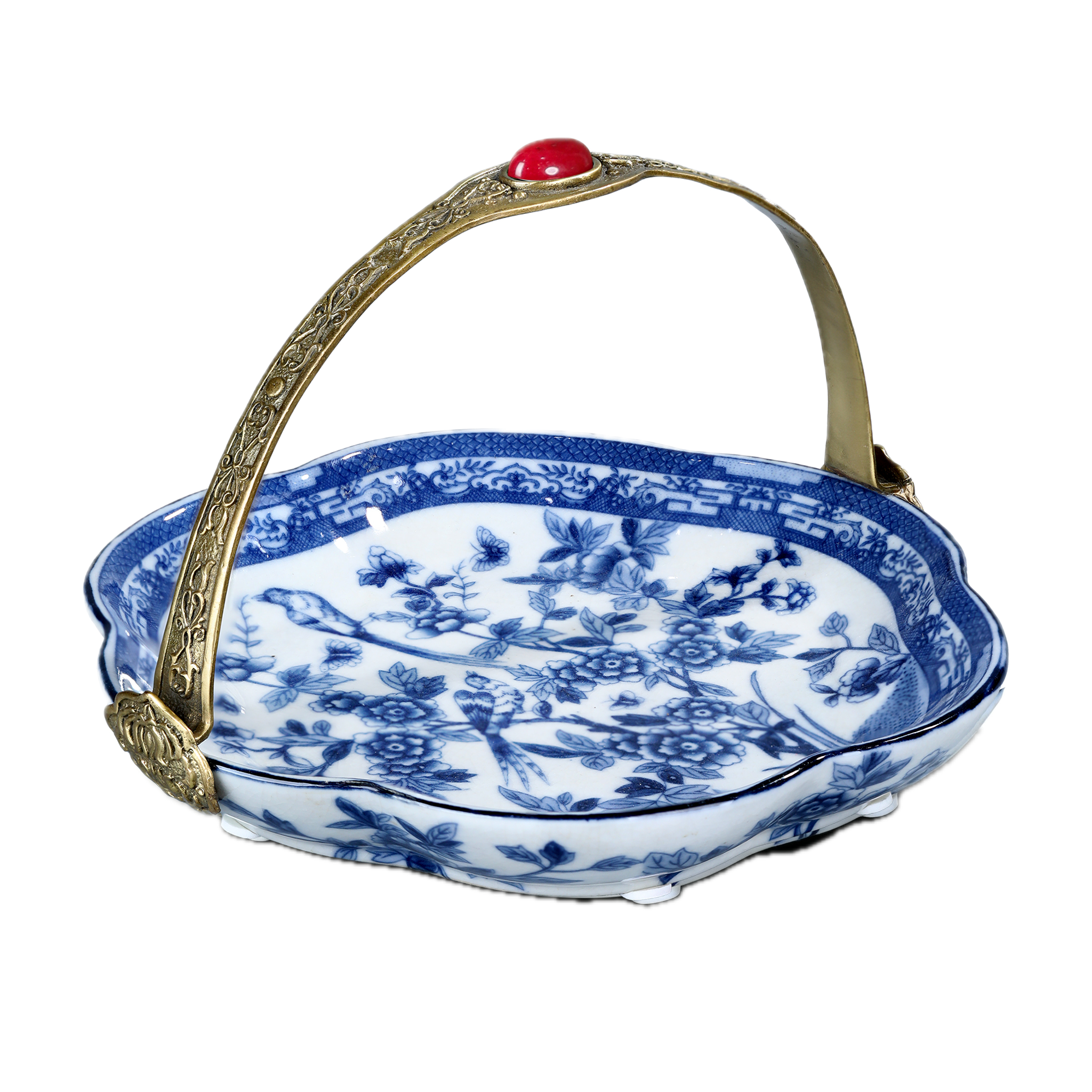 Ruyi Gold Ornament Basket